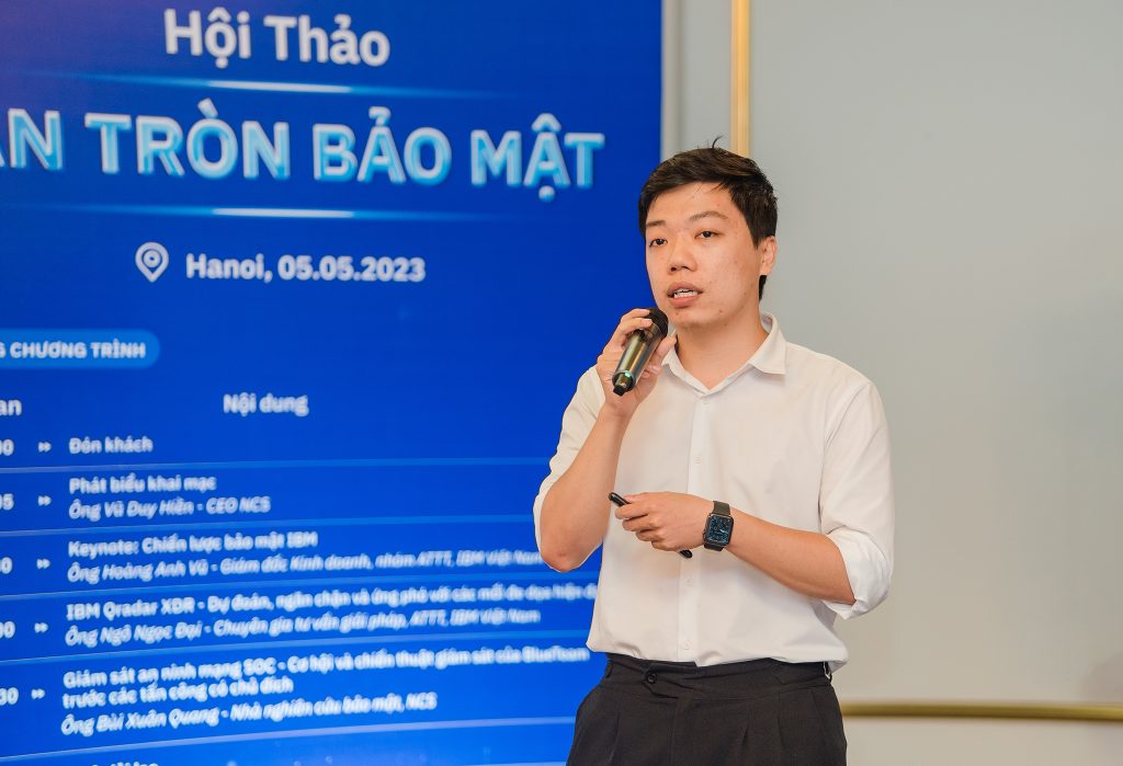 Ông Ngô Ngọc Đại, chuyên gia tư vấn giải pháp, ATTT, IBM Việt Nam